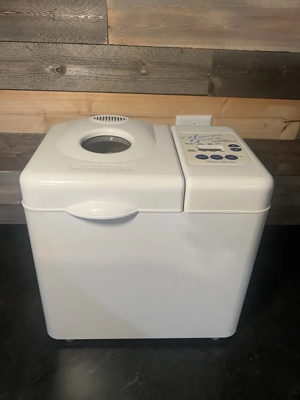 West Bend Americas Favorite Bread Dough Maker Machine 41065 1997 TESTED